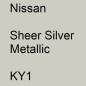 Preview: Nissan, Sheer Silver Metallic, KY1.